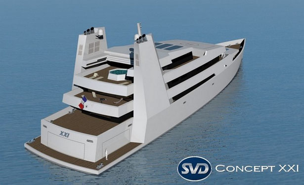 XXI Yacht Concept by SVDesign