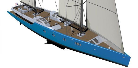 Sailing Yacht Oiseau Bleu